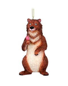 Gisela Graham 'Baloo' the Bear Christmas Tree Decoration